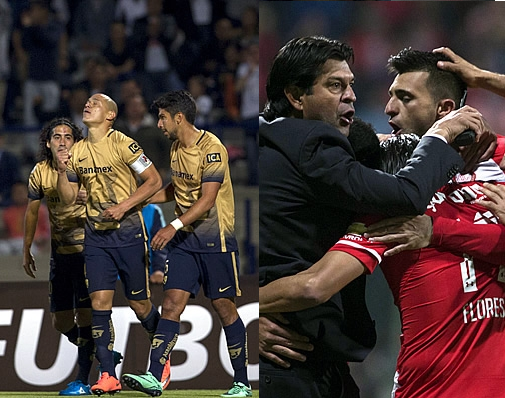 Pumas y Toluca en plan grande en Libertadores