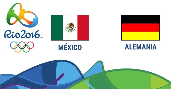 En vivo por internet el Mexico vs Alemania de juegos olimpicos