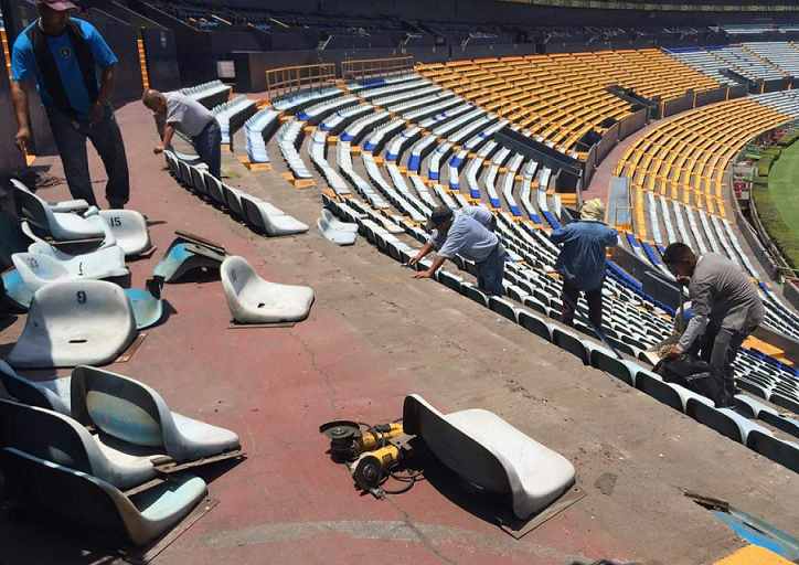 Tigres inicia el cambio de butacas en su estadio